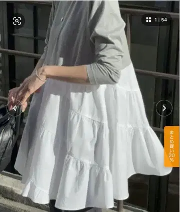 [ 미사용 새상품 ] 비어즐리 에스카르고 콤비 튜닉 택 포함