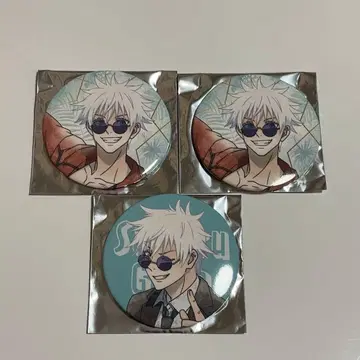 주술회전 고죠 사토루 캔뱃지 컬렉션 에모데코 ver.