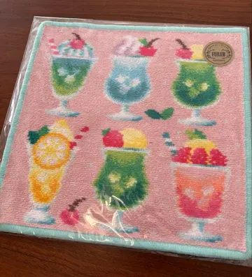 LOVERARY FEILER 크림 소다 타월 손수건