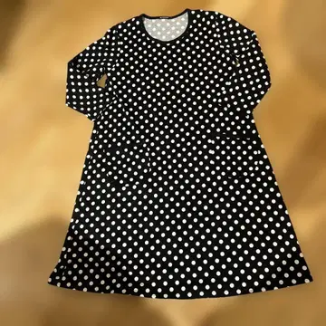 marimekko 도트 무릎 기장 원피스 새상품급 정가 35000엔