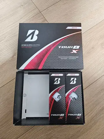 최신 모델 브릿지스톤 TOUR B X 골프공 3개입 x 2상자