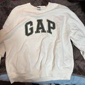 GAP 로고 트레이닝복 화이트