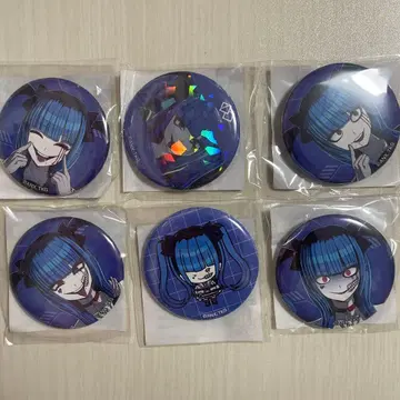 HUNDRED LINE 코토부키야 복권 캔뱃지 전종 세트 아메미야 타비