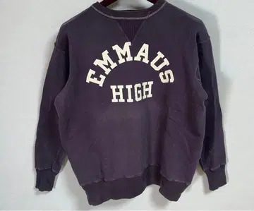 warehouse 가지색 네이비 맨투맨 44 양v 아메카지 빈티지 스웨트