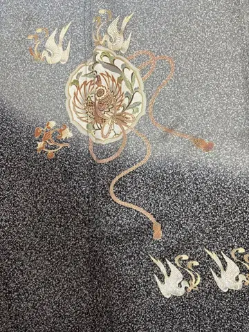 쇼소인 문양 금채츠케시 호몬기