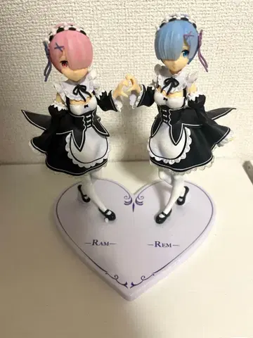 렘 라무 피규어 제일복권 A상 Re: 제로에서 시작하는 이세계 생활