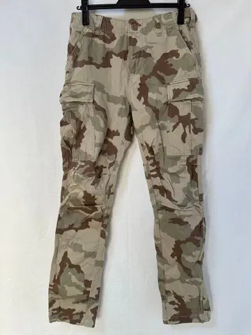 아비렉스 패티그 카고 팬츠 슬림핏 카모 패턴 6166123