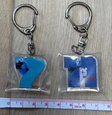 (미사용 새상품) 퍼펫 스 아크릴 키링 2개 세트