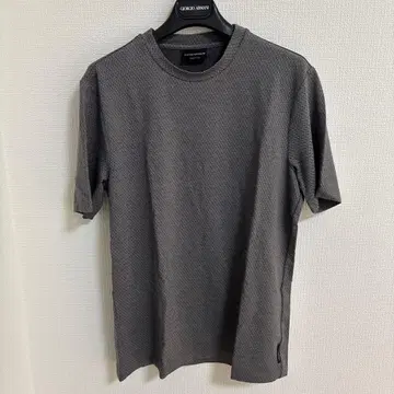 EMPORIO ARMANI 그레이 T셔츠