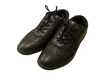 블랙 캐주얼 스니커즈