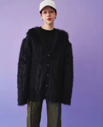 ommo PANEL SHAGGY 니트 미사용 새상품