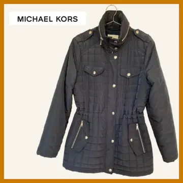 MK 네이비 퀼팅 자켓 마이클코어스