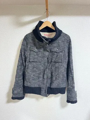 URBAN RESEARCH 그레이 네이비 점퍼