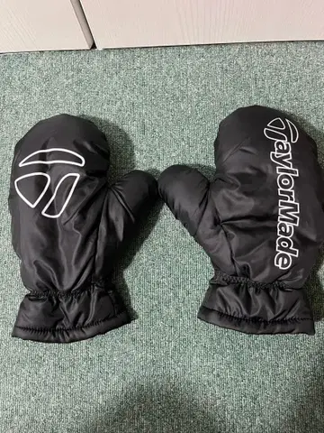 TaylorMade 블랙 미튼 테일러메이드 장갑