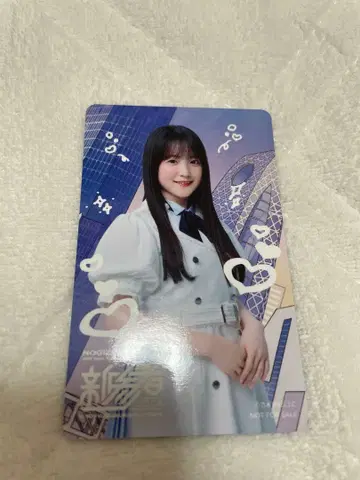 노기자카46 스즈키 유나 신참자 솔로 그림체 카드