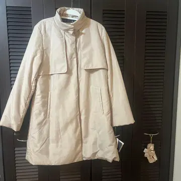 LL 사이즈 raymayers 베이지 다운 자켓 후드 부착