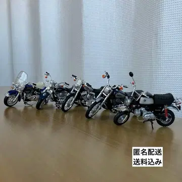 MAISTO 할리데이비슨 등 미니 바이크 모형 피규어 5대 세트