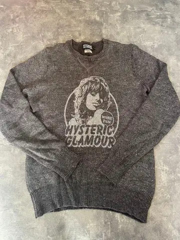 HYSTERIC GLAMOUR 그레이 스웨터 S 사이즈