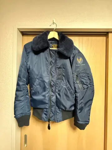 HOUSTON 플라이트 자켓 TYPE G-1 사이즈 36 네이비