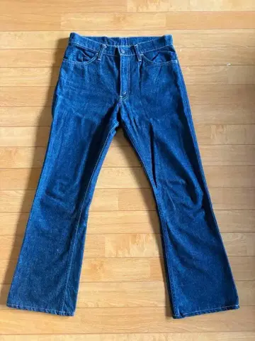 구 드님 오리존티기 오렌지 탭 부츠컷 30인치 다크 네이비