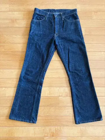 구 드님 오리존티기 오렌지 탭 부츠컷 30인치 다크 네이비