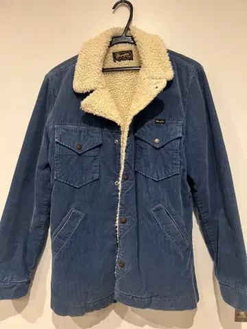 Wrangler 보아 자켓 nano universe 별주 M 사이즈