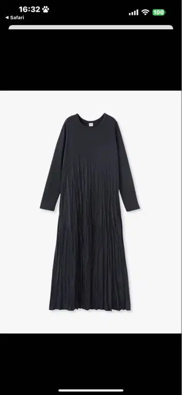 론 헤르만 Wrinkle Dress