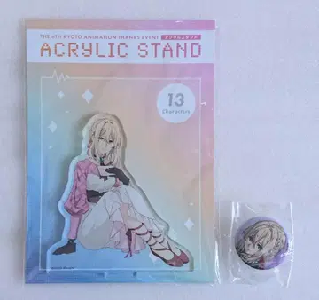 바이올렛 에버가든 아크릴 스탠드 캔뱃지