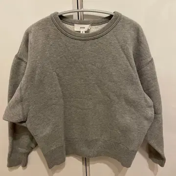 HYKE 그레이 맨투맨 트레이닝복