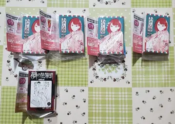 특별판 빨간 머리 캐릭터 캡슐 토이 5개 세트