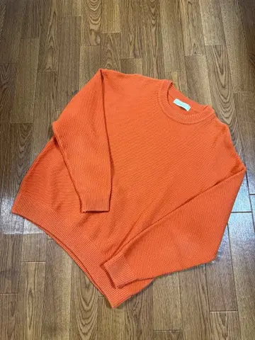 PUBLIC TOKYO 오렌지 니트 스웨터