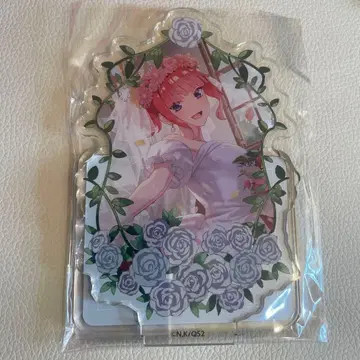 5등분의 신부 웨딩 드레스 스탠드 포함 미니 아크릴 플레이트 나카노 니노