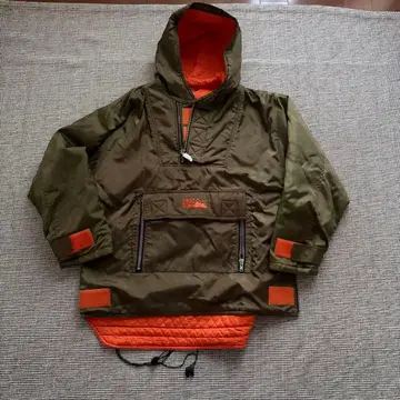 FIRST DOWN 퍼스트 다운 후드 부착 자켓 M 사이즈 올리브