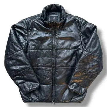 새상품급 L&B 가죽 자켓 양가죽 충전솜 블랙 L 남성용 겉옷