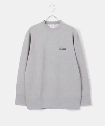 LOOPWHEELER x LOWERCASE 라이트웨이트 로고 맨투맨 L