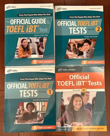 TOEFL iBT 시험 공식 가이드 모의 시험 4권 세트 판매