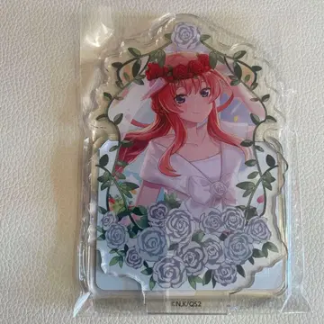 5등분의 신부 웨딩 드레스 스탠드 포함 미니 아크릴 플레이트 나카노 미쿠