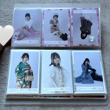 사쿠라자카46 모리타 히카루 브로마이드 17장 묶음 판매