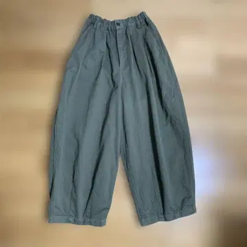 HARVESTY 하베스티 서커스 팬츠 사이즈 1 밀리터리 그린