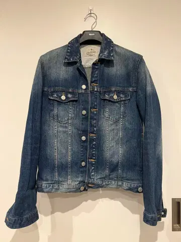 [ 새상품급 ] Nano Universe 인디고 블루 데님 자켓 M