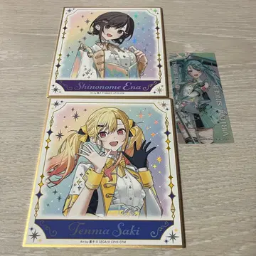 프로세카 감사제 색지 혜택 책갈피 시노노메 에나 텐마 사키