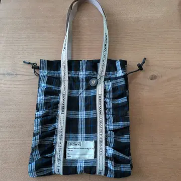 FREAK'S STORE 프릭스스토어 별주 체크 무늬 프릴 백