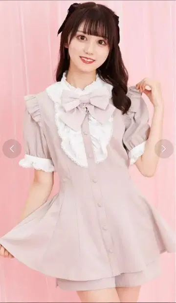 Honey Cinnamon 허니시나몬 셋업 원피스