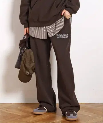 AP STUDIO/아메리카나 스웨트 팬츠 SWEAT PANTS 38