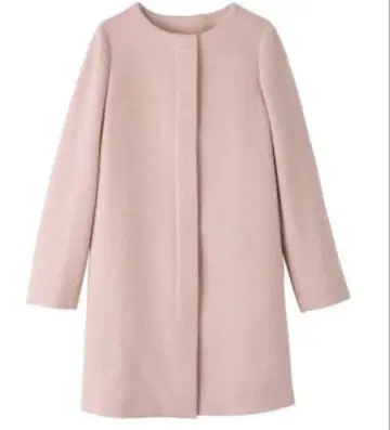 INDIVI 노카라 샤기 코트