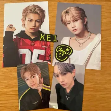 THE LAST PIECE 포토 카드 엽서 스티커 KEI