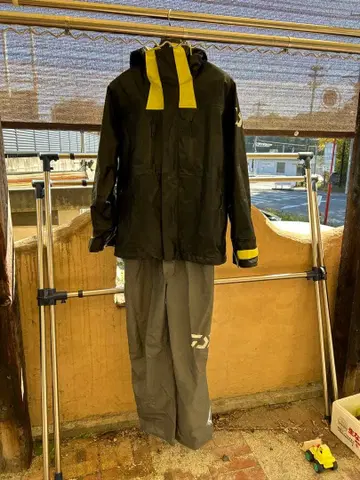 다이와 PU 오션 살로펫 레인 수트 DR-6006 사이즈 M 중고