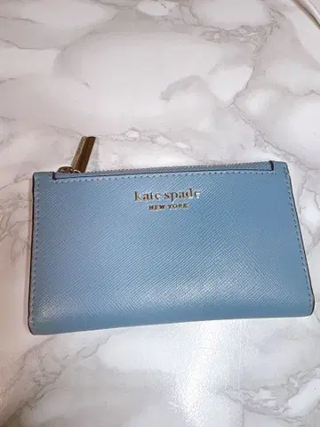 kate spade 스카이블루 접이식 지갑