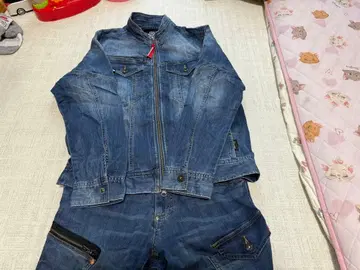 바틀 데님 작업복