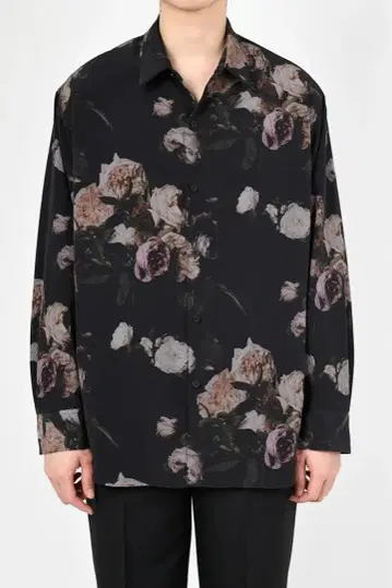 LAD MUSICIAN FLOWER BIG SHIRTS 46